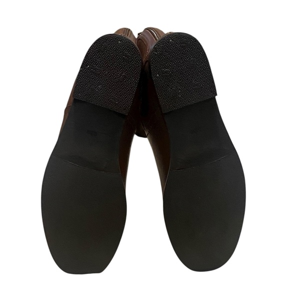 Tory Burch Eloise riding  Brown Leather boots Exelent condition. Long 18 inch - Picture 9 of 13